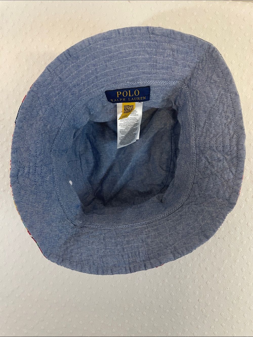 Polo by Ralph Lauren Light Blue Bucket Hat small - Picture 3 of 4